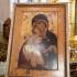 Патриарх освятил Новый список Владимирской иконы в храме Святителя Николая в Толмачах
